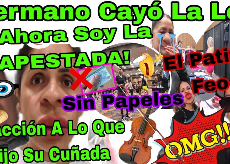 🚨Hermano Cayó La Ley 👩‍🦲🚔Y Ahora Es La APESTADA😱🚨Sin Papeles 🪪😂Reacción A Lo Que Dijo Su Cuñada💥👴🏻🚨