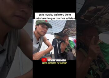este músico callejero tiene más talento que muchos artistas