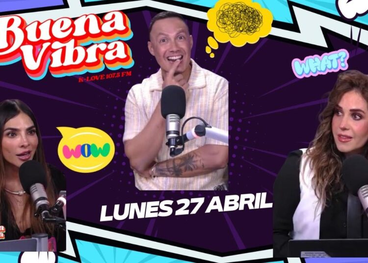 Buena Vibra 27 Abril |@tubuenavibrashow Algoritmo, chismes, noticias y mucha diversion