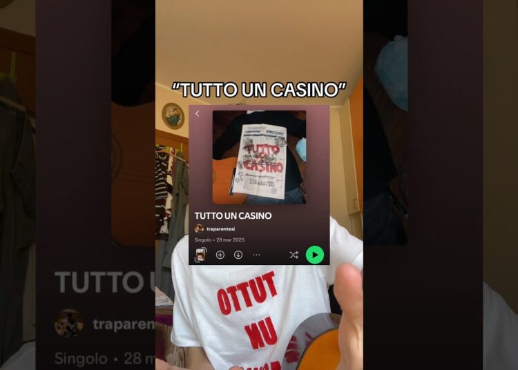 TUTTO UN CASINO 🤯 #artistaemergente #cantantiitaliani #indieitalia #chitarra #songwriter #musica