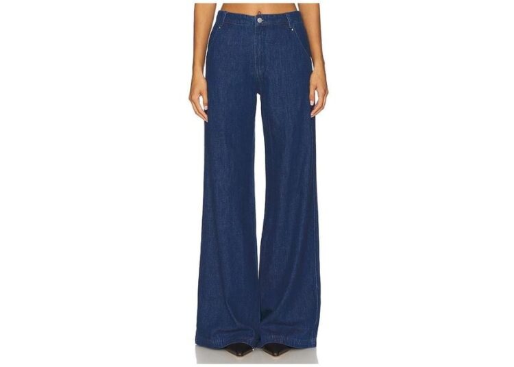 Amanda Uprichard Thalia Pants in Blue