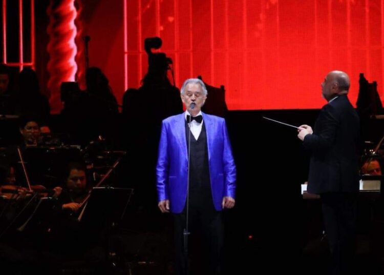 Andre Bocelli Zócalo