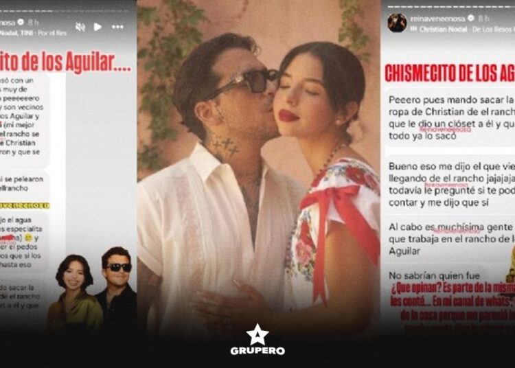 Ángela Aguilar habría corrido a Nodal de su rancho en Zacatecas