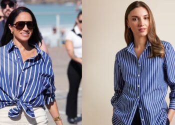 Camisa de £ 35 canaliza el look de Meghan Markle por £ 300 menos | Real | Noticias