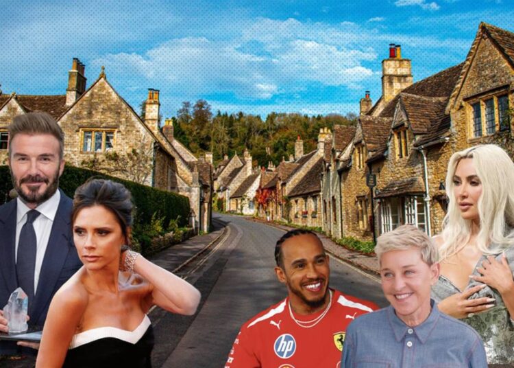 Ellen and Kim Kardashian and the influx of the A-List is changing the Cotswolds