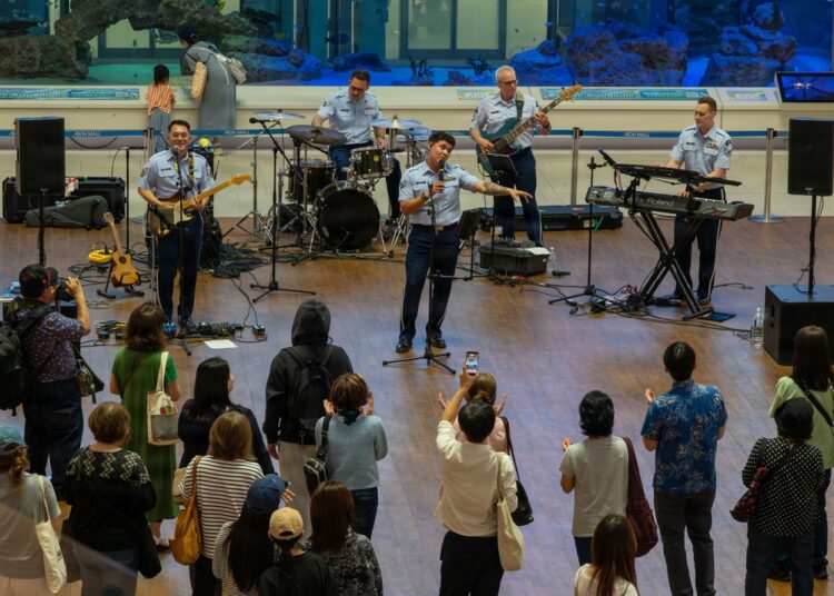 U.S. Air Force Band of the Pacific - Asia rocks Okinawa