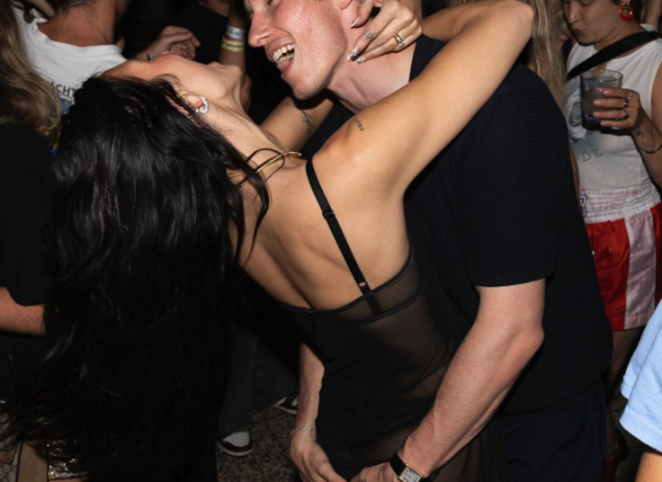Callum Turner and Dua Lipa