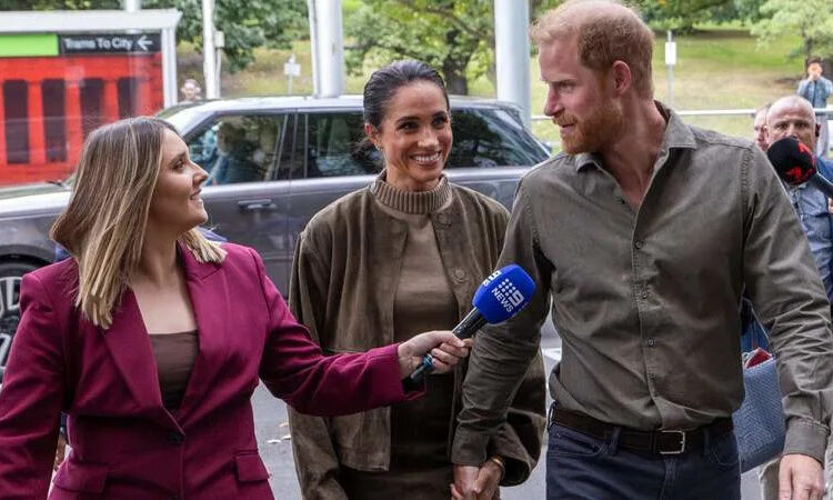 Meghan Markle y el príncipe Harry en el Museo Nacional de Artes de Veteranos de Australia en 2026. Por: MEGA