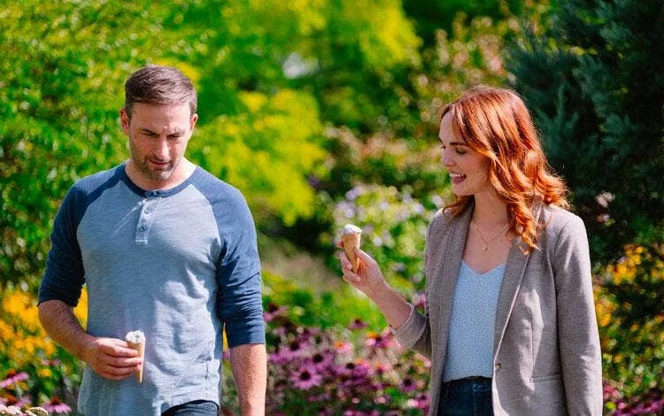 Drew Nelson y Morgan Kohan en "Una boda relámpago"Entretenimiento del carrete uno