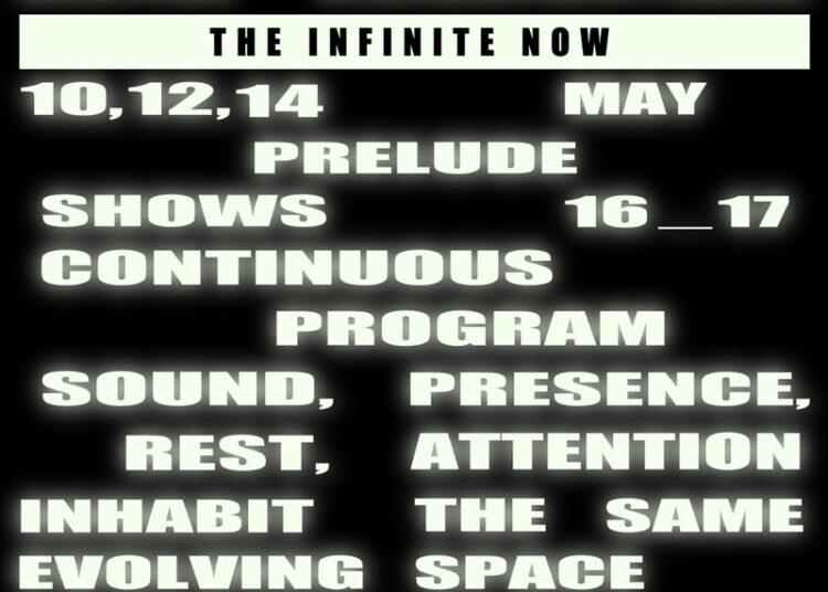 Eventos musicales de 30 horas: The Infinite Now