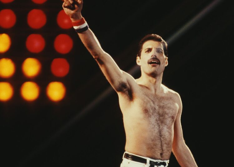 Freddie Mercury, nombrado el mejor vocalista de todos los tiempos.