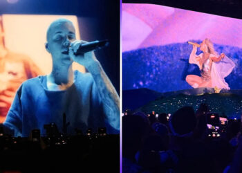 Justin Bieber y Sabrina Carpenter adoptaron dos estilos de actuación muy diferentes en Coachella.