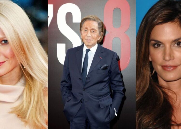 Gwyneth Paltrow y otras celebridades se despiden de Valentino Garavani