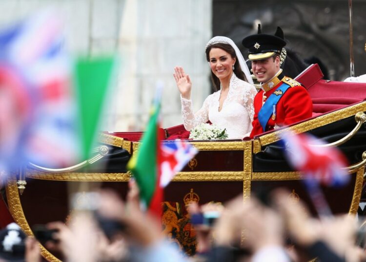Hoy en la historia: 29 de abril, el príncipe William de Gran Bretaña se casa con Kate Middleton