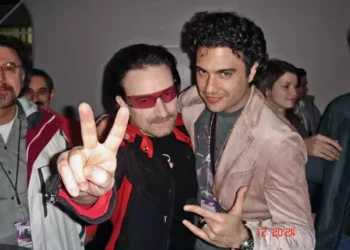 Bono con Jaime Camil