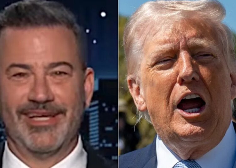 Jimmy Kimmel Stunned By Trump's Wild New War Claim