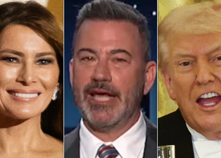 Jimmy Kimmel Taunts Trumps Over The State Of Their Marriage