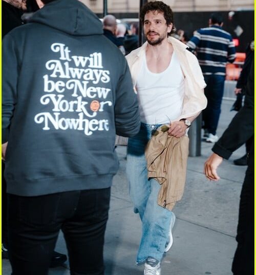Kit Harington Knicks Hawks Juego 1