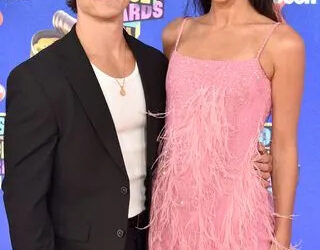 Josh Herbert y Abbie Herbert en los Kids' Choice Awards en Los Ángeles el 13 de julio de 2024. Crédito: Gregg DeGuire/FilmMagic