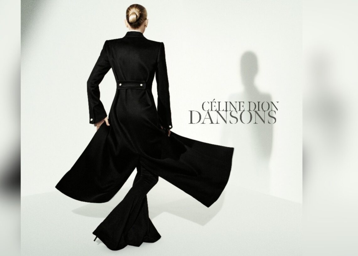 Arte de portada del sencillo Dansons de Céline Dion.