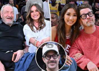 Las celebridades empaquetan el Juego 5 de Lakers vs Rockets, desde Jason Sudekis de Ted Lasso hasta Brenda Song y más