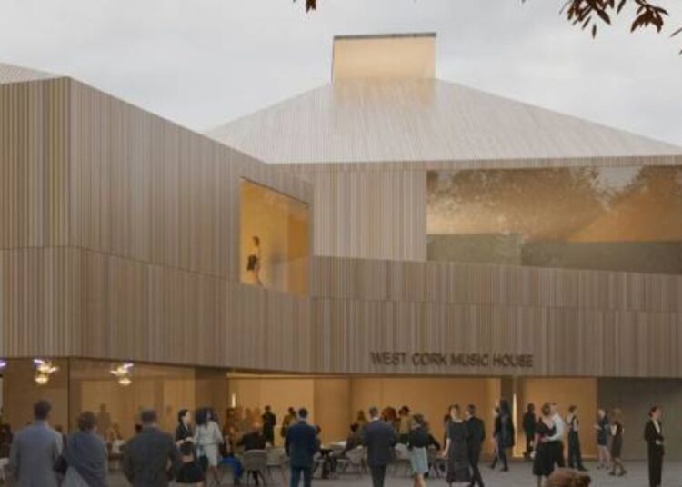 Los planes para un centro de eventos y música de 'clase mundial' en West Cork se presentaron ante el ayuntamiento