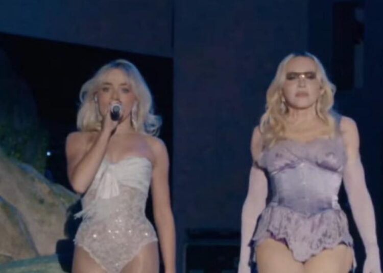 Madonna se convierte en el plato inesperado del Coachella al actuar junto a Sabrina Carpenter