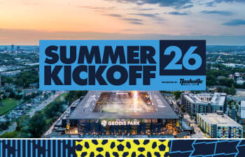 Nashville SC anuncia el inicio de verano de Visit Music City 2026 en GEODIS Park