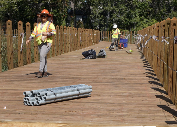 Next phase of VB town center trail nearing end of construction