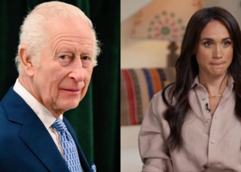 Meghan Markle está utilizando los títulos reales de sus hijos para vender velas.X | @amyjohsonwh; Youtube | @CBSSundayMañana