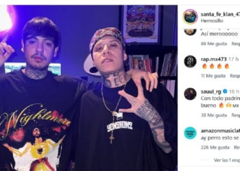 Santa Fe Klan y Natanael Cano juntos, fotografía de los cantantes emociona a sus seguidores