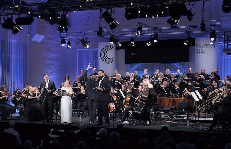 Sorteo del Festival Internacional de Música de Canberra