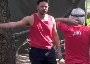 adam thomas, jimmy bullard, soy una celebridad, sáquenme de aquí sudáfrica