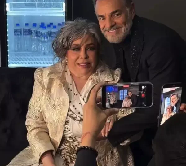 Verónica Castro y Eugenio Derbez