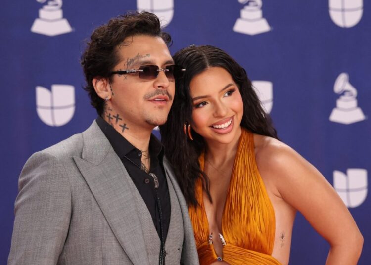 Christian Nodal y Ángela Aguilar pospusieron su boda. Foto AFP