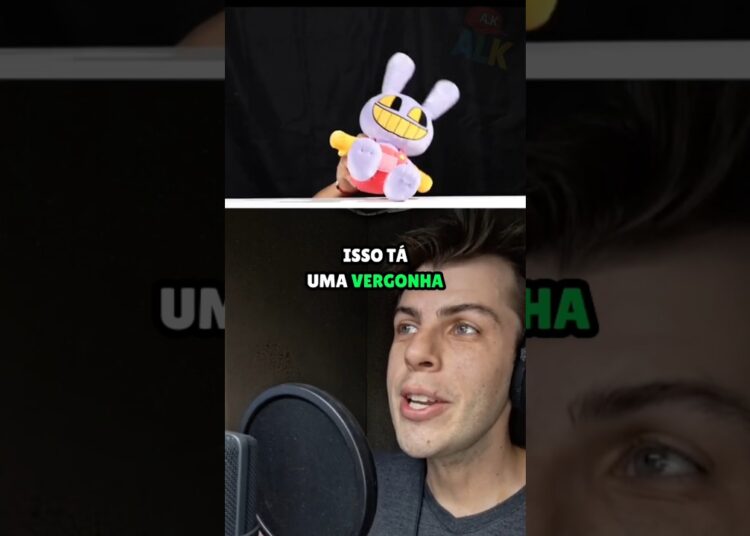 O DUBLADOR DO JAX CANTOU ISSO?! 🎤 #digitalcircus