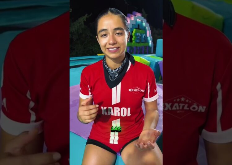 KAROL ROJAS TRISTE POR LA ELIMINACION DE BENYAMIN EN EXATLON #exatlónméxico #exatlon2025 #exatlón