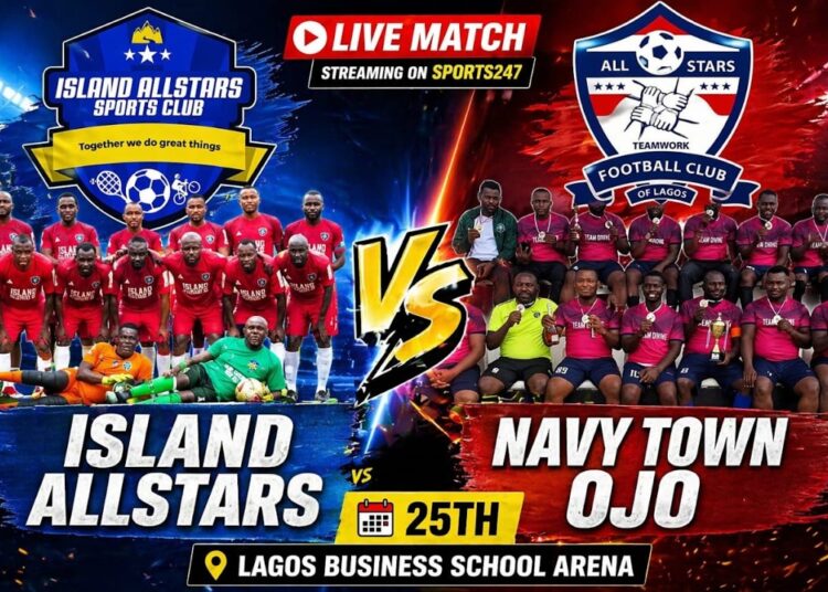 🌍 LIVE: Island Allstars vs Navy Town Ojo | Lagos Football Showdown | Super Clash 2026 ⚽🔥