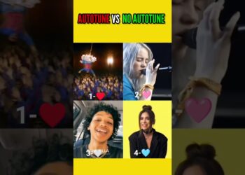 AUTOTUNE VS NO AUTOTUNE #shorts #music #viral