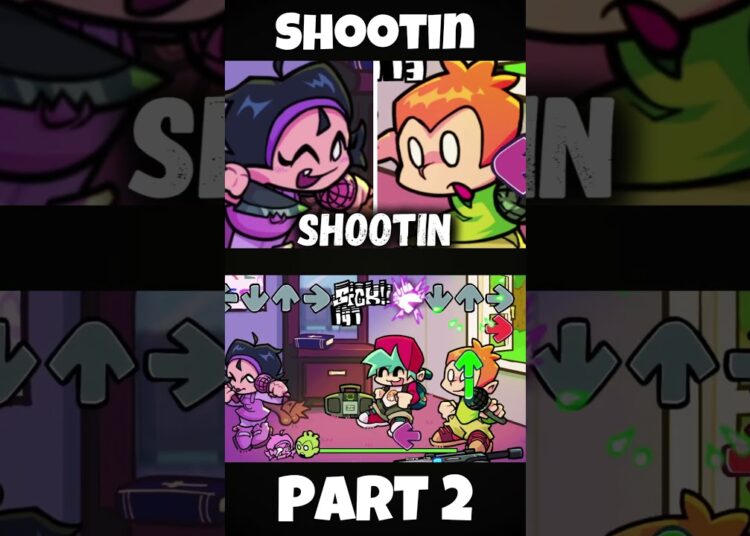 FNF – Shootin: Reimagined [PART 2] [Gossip retake] (FNF MOD) #shorts