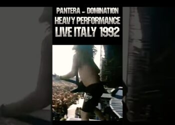 Pantera Domination Heavy Performance Live Italy 1992 #shorts #trending #viral #music #metal #pantera