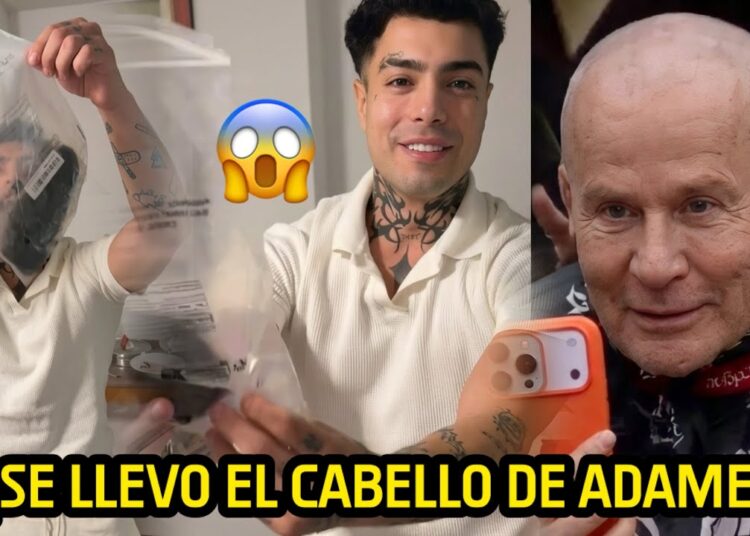 ¡Naim se llevó el cabello de Alfredo Adame para su casa! #lamansionvip #Adame