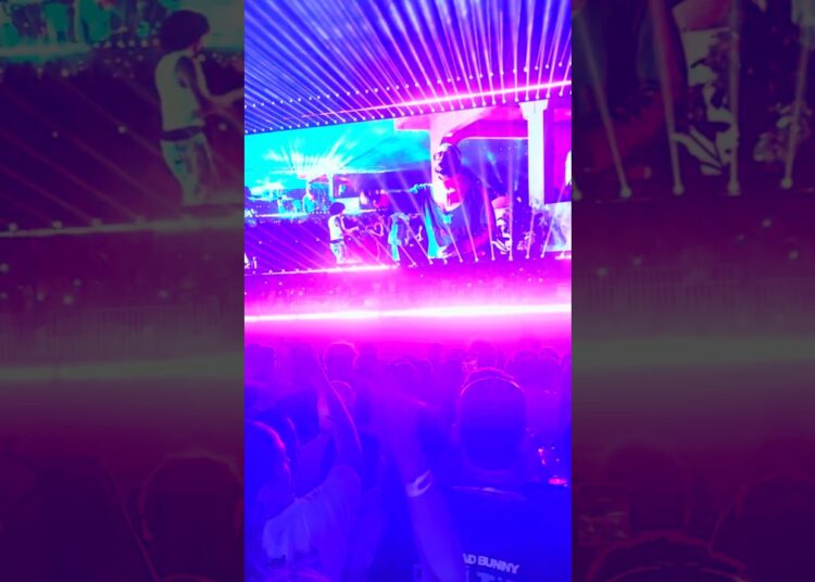 o homem tá em casa🇧🇷 #show #badbunnytypebeat #badbunny #badbunnyefecto