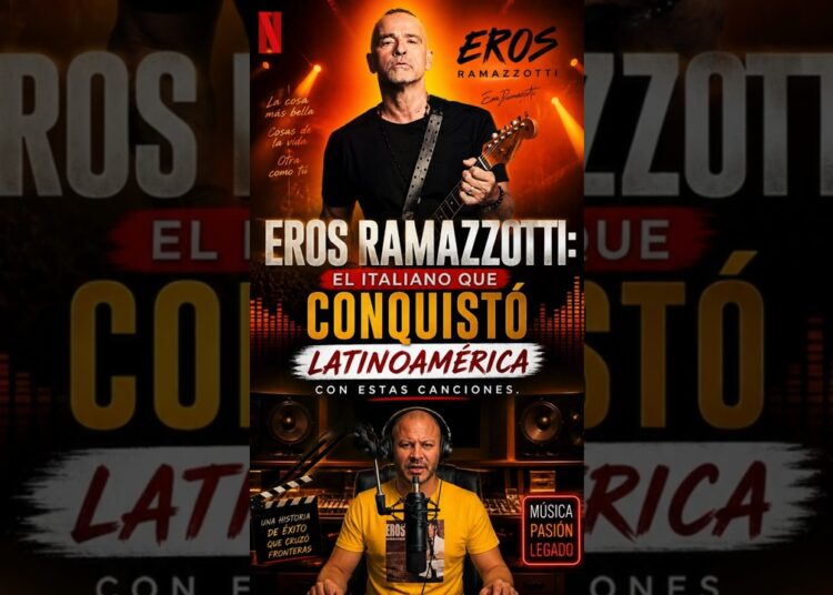 ¿Cómo Eros Ramazzotti Se Volvió un Ídolo Latino?  #musica  #parati  #foryou  #fyp #musicalatina