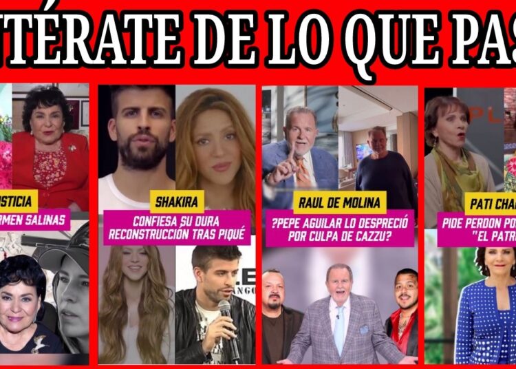 😢¿Pepe Aguilar despreció a Raúl? Shakira confiesa su pesar y justicia para Carmen Salinas🚨