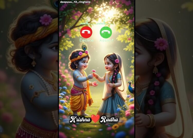 Radha Krishna best ringtone 2026❣️ Instrumental Music | Lyrics Slow Reverb| #new #shorts #ringtone
