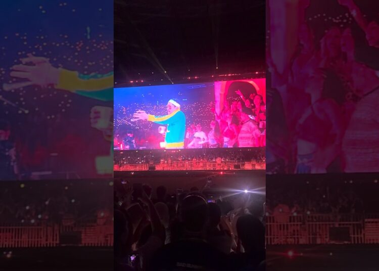 simplesmente incrível 💃 #show #badbunnytypebeat #badbunnyefecto #badbunny