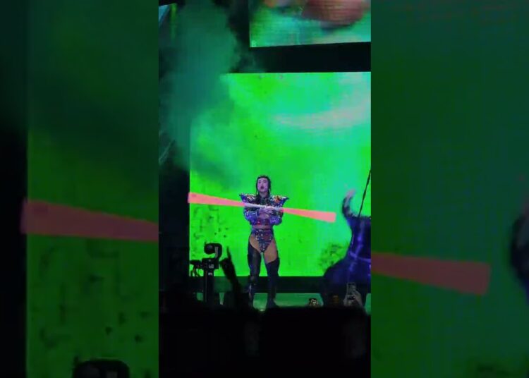 Katy Perry’s Futuristic London Show #shorts