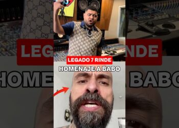 Legado 7 rinde homenaje a babo #chismes #humor