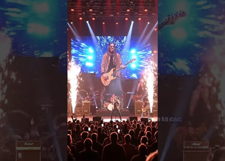 When Your Favorite Band Goes All Out #rockmusic #liveperformance #concert